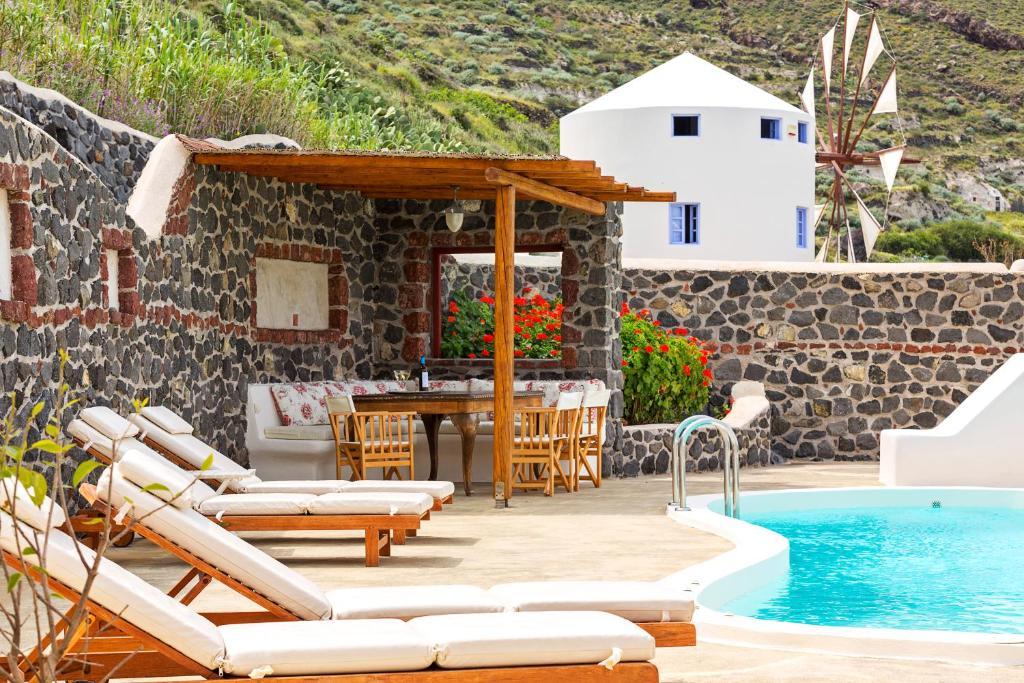 Windmill Villas Imerovigli  Oda fotoğraf
